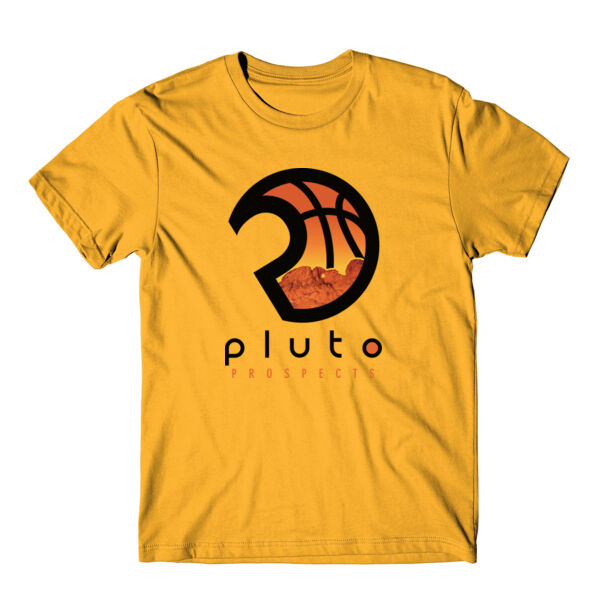 PLUTO ORANGE LOGO - PREMIUM T-SHIRT - GOLD - T1CM4W Thumbnail