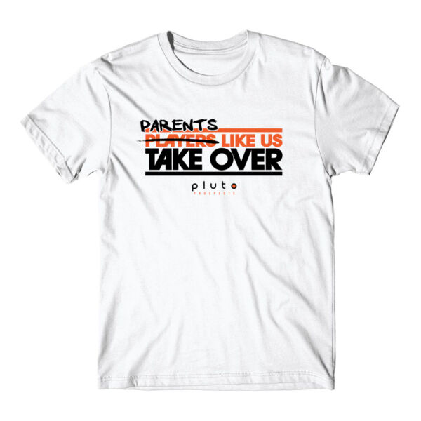 PARENTS LIKE US TAKE OVER - PREMIUM T-SHIRT - WHITE - NP8AD3 Thumbnail