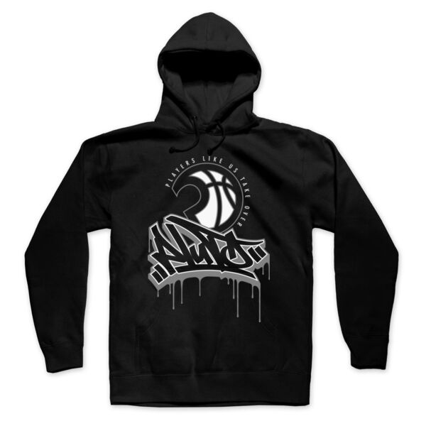 PLUTO DRIP 1 - PREMIUM PULLOVER HOODIE - BLACK - 5V8YGD Thumbnail