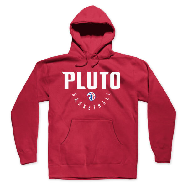 PLUTO PISTONS - PREMIUM PULLOVER HOODIE - RED - 8WMNAT Thumbnail