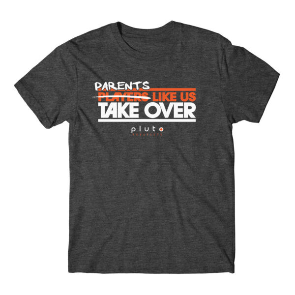 PARENTS LIKE US TAKE OVER - PREMIUM T-SHIRT - CHARCOAL GRAY HEATHER - M3EUZ9 Thumbnail