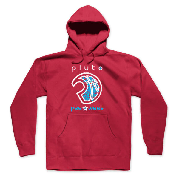 PLUTO PEE WEES - PREMIUM PULLOVER HOODIE - RED - QL3MD7 Thumbnail