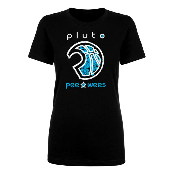 PLUTO PEE WEES - PREMIUM  WOMEN'S FITTED T-SHIRT - BLACK - 59BJD6 Thumbnail
