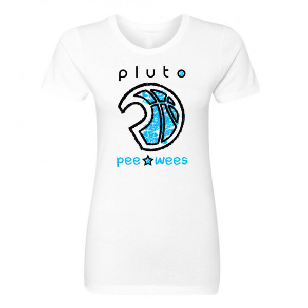 PLUTO PEE WEES - PREMIUM  WOMEN'S FITTED T-SHIRT - WHITE - 7HDKEL Thumbnail
